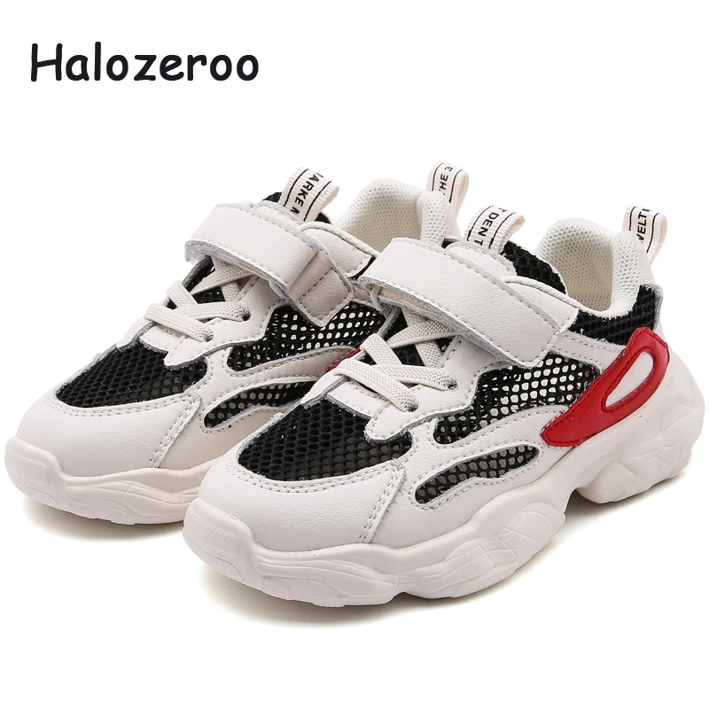 

New Spring 2019 Kids Casual Shoes Children Mesh Sport Sneakers Boys Shoes Baby Girls Black Shoes Running Shoes Brand Trainer