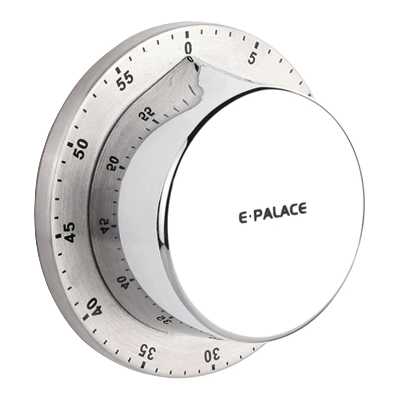 

Magnetic Time Counter For Food Baking Cooking Kitchen Timer 60 Minutes Mechanical Timer Reminder Countdown Timer Supplies New