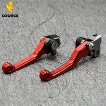 motorcycle accessories increased torque of cnc pivot brake clutch levers For HONDA CR125R 250R CRF 125R