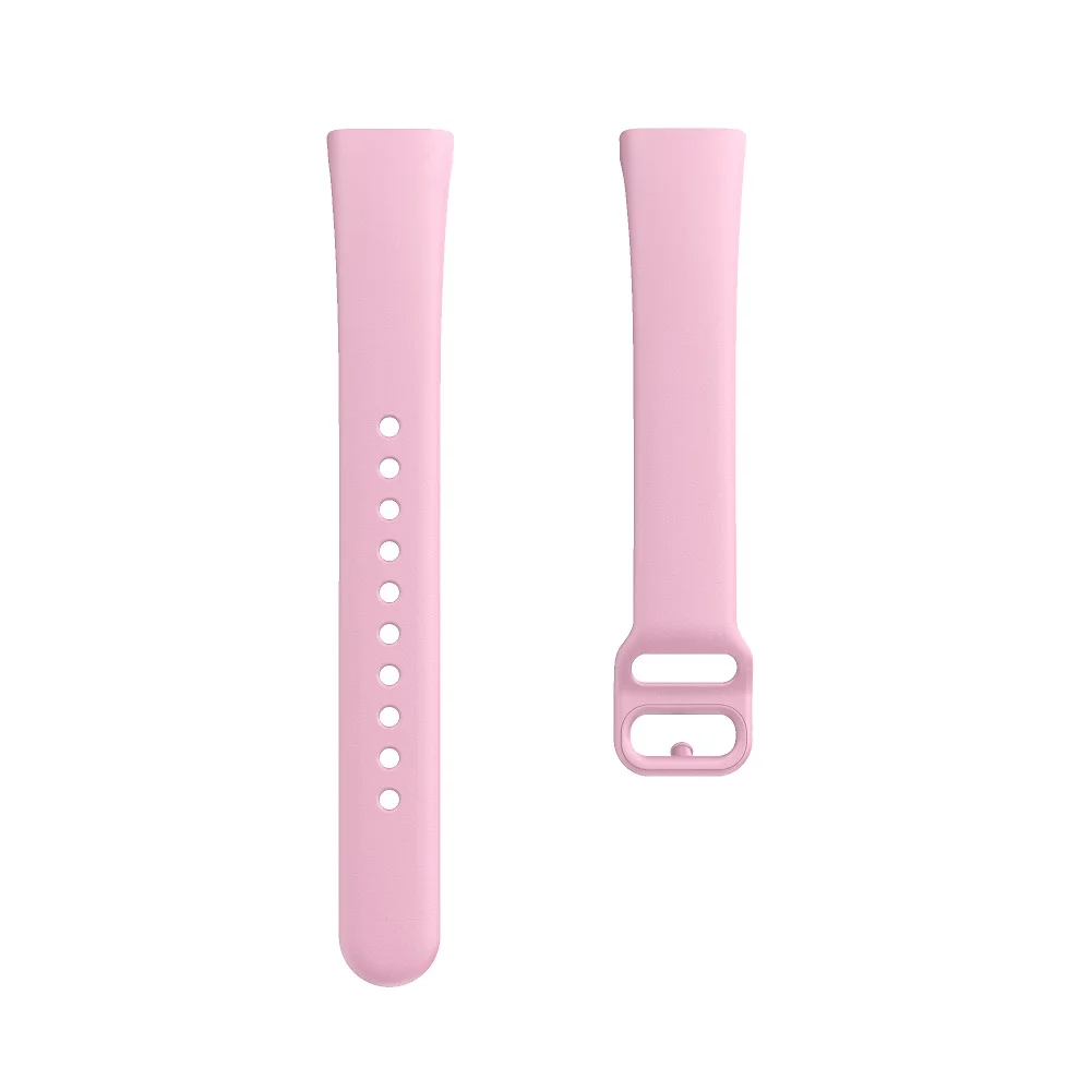 Мягкий силиконовый ремешок для Galaxy Fit ремешок спортивный ТПУ Браслет ремешок умные часы сменный ремешок для samsung Galaxy Fit - Цвет ремешка: Pink