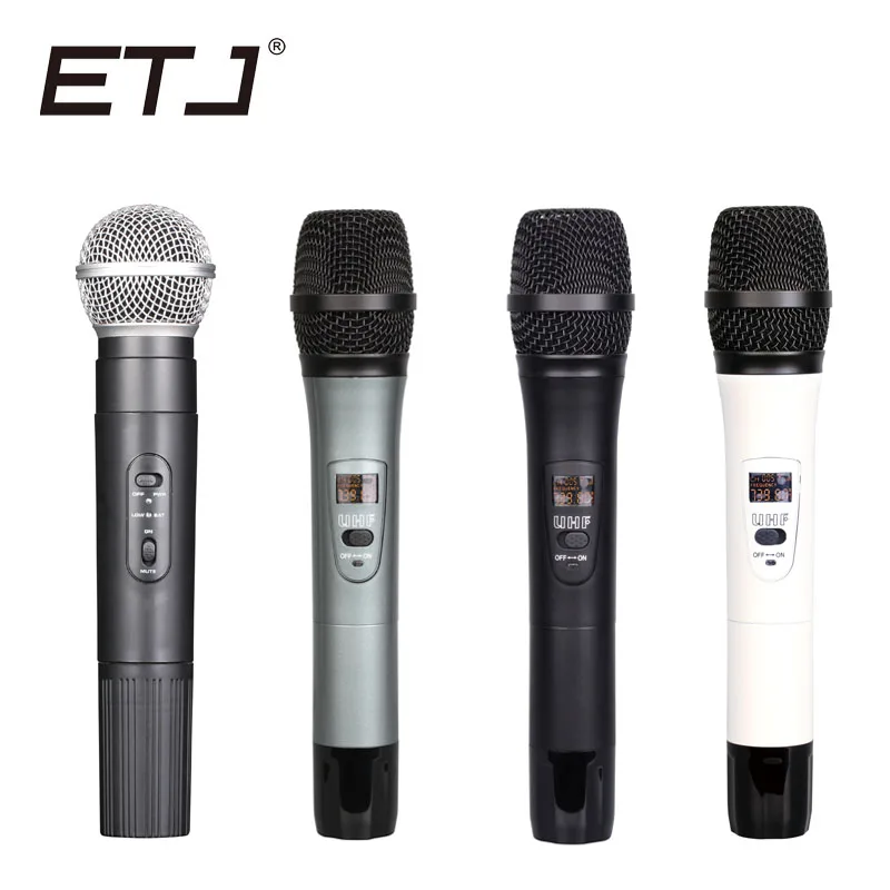 

ETJ Brand Wireless Microphone Changable Handheld Bodypack Wireless Microphone For Replacement