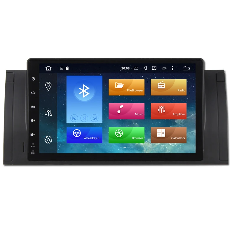 Cheap 9" Android 8.0 2G RAM 32G ROM 8 Core HD 1024*600 Screen 1 Din Car DVD GPS 9 inch Radio Stereo For BMW E53 E39 X5 wifi 3G/4G 23