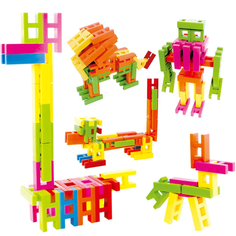 h shaped building blocks