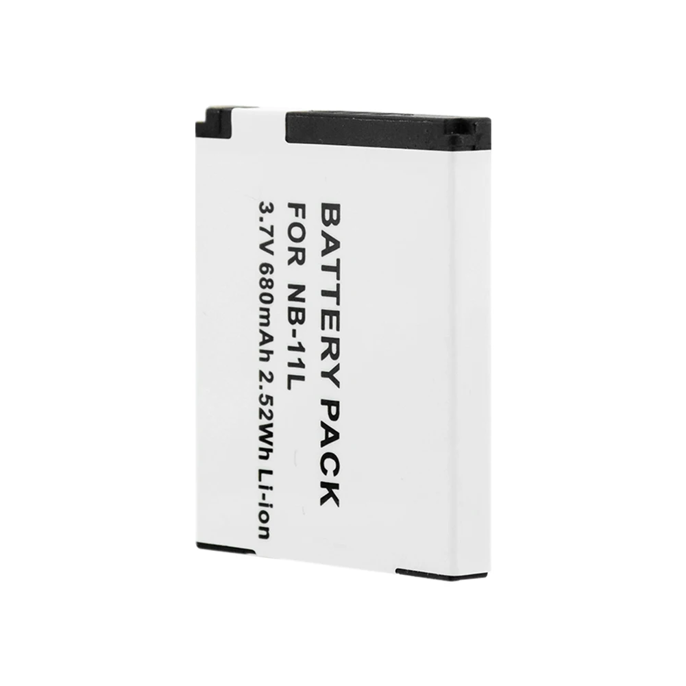 1/2 шт. 2020 Новый NB 11L NB11L 11LH 3 7 в 680 мАч литий ионный аккумулятор для Canon PowerShot A2300 A2400 A2500