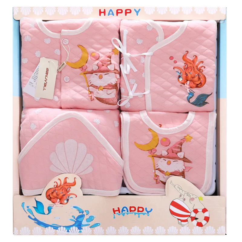 

Mermaid Thick Newborn baby girls Clothing 0-6months infants baby clothes girl boys clothing baby gift set without box