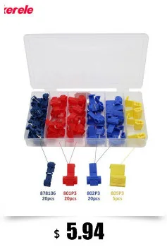 kit cabo conector de fio friso pá