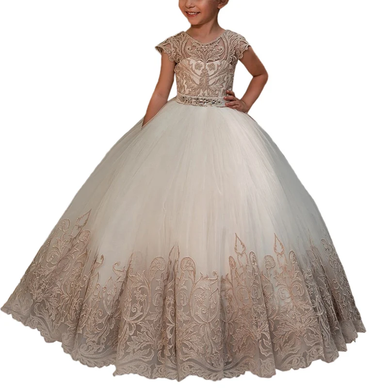 champagne dresses for kids