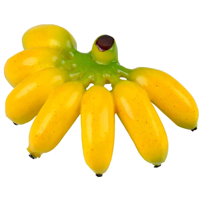Artificial Banana Plastic Fruit Avocado Kiwi Guava For Wedding