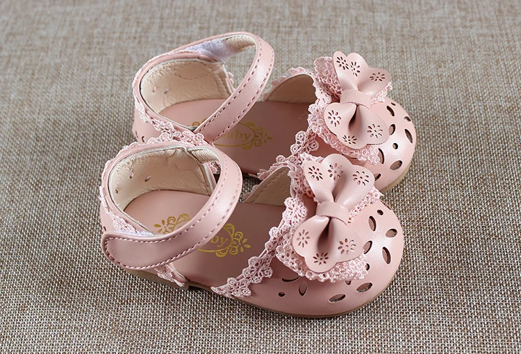 1, 2, 3, 4, 5, 6 лет, летние розовые и белые кружевные сандалии для маленьких девочек, обувь для принцессы сандалии, новинка