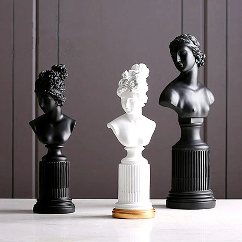 

Venus Figure Statue Bust The Goddess Of Beauty Bnd Love Resin Crafts Home Decoration Accessories For Living Room L2807