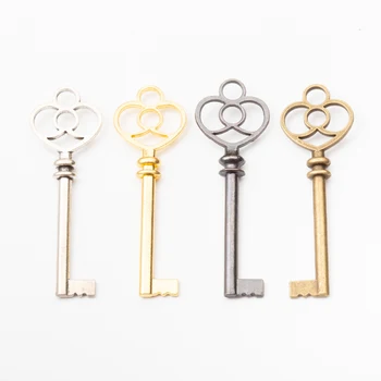 

15pcs vintage keys charms fit for Pendant European Style DIY jewelry findings 5669
