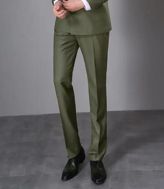 2018-fashion-slim-fit-new-army-green-linen (4)