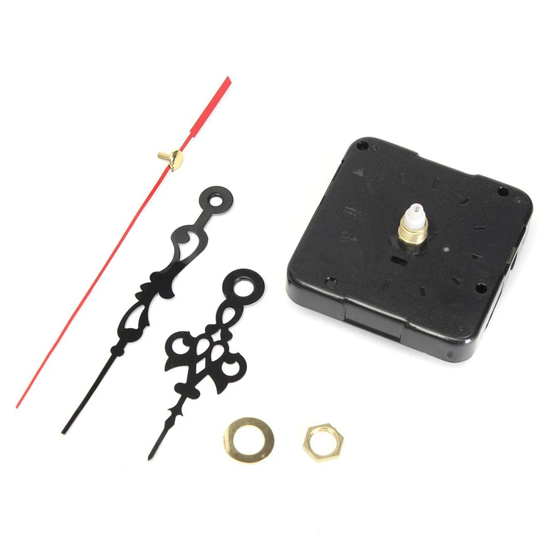  YCYS-Quartz Clock Movement Mechanism Module Repair DIY Kit Battery Powered With Hands