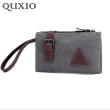 Мужской клатч из парусины, Большая вместительная сумка-конверт, сумка для захвата, Простой Модный повседневный кошелек, сумка для телефона, сумка для карт, CZ06