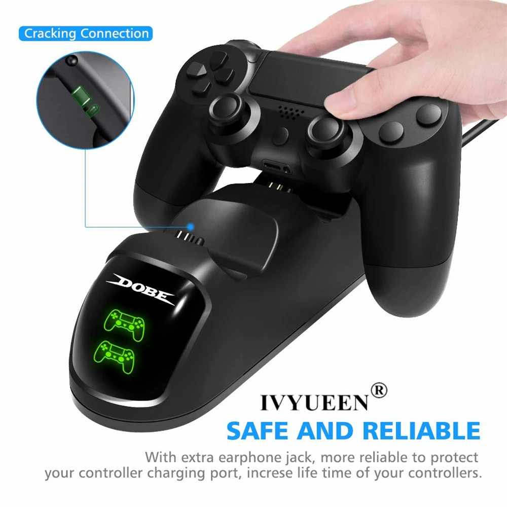 for PlayStation dualshock 4 ps4 pro slim controller charger Charging Docking Station 09