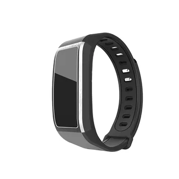 

Bakeey E6 Real-time Heart Rate O2 Detection Motion Monitor Message Vibration Rminder Smart Watch Band Wristbands Alarm bluetooth