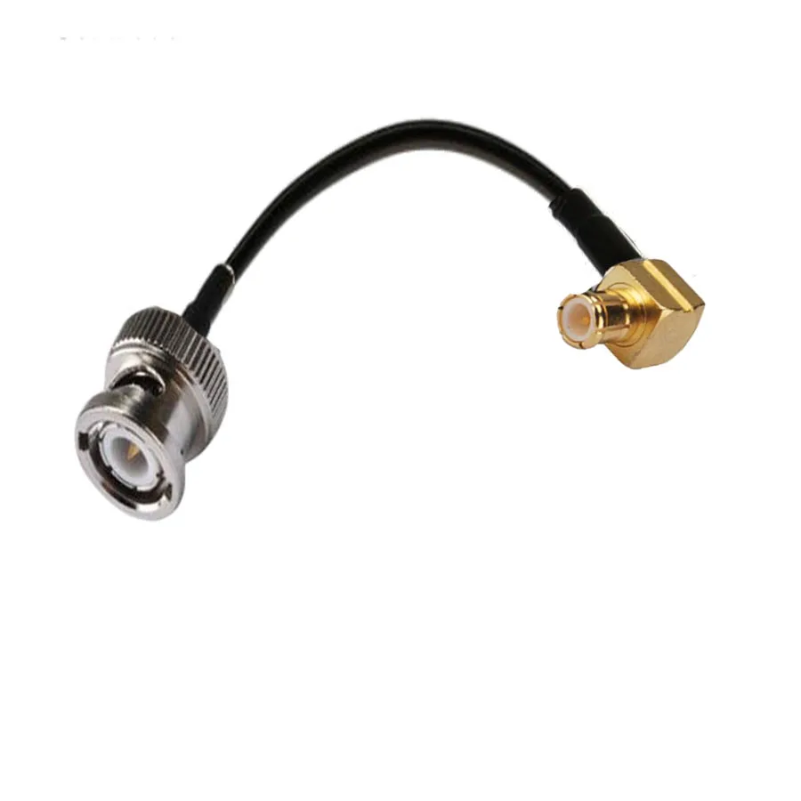 

10pcs MCX Male Right Angle to BNC Male Plug RF Straight Extension coax Cable RG174 10/15/20/30/50cm 1/2/3m