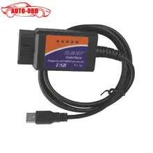 Hot sale ELM327 USB OBD2 Auto car Diagnostic Tool ELM 327 V 1.5 USB Interface OBDII CAN-BUS Scanner hot selling