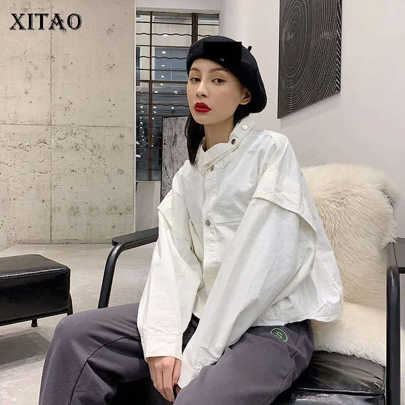 [XITAO] 2019 весенне летнее Новое повседневное пальто Корейская мода женский короткий