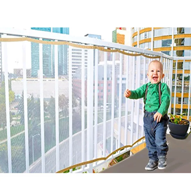 Child Balcony Stairs Safety Net Kid Safe Deck Guard Baby Playpens Mesh