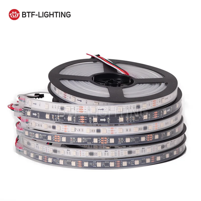 Оптовая продажа WS2811 SMD 5050 цветных (RGB) светодиодных лент: 5 м 12V 30/48/60/96/144