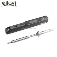 Мини Портативный DSO Электрический паяльник для подключения к TS100 40 Вт AC/DC 12 V-24 V STM32 интеллигентая(ый) Инновационный дизайн с открытым исходным кодом ЧПУ Фирменная Новинка