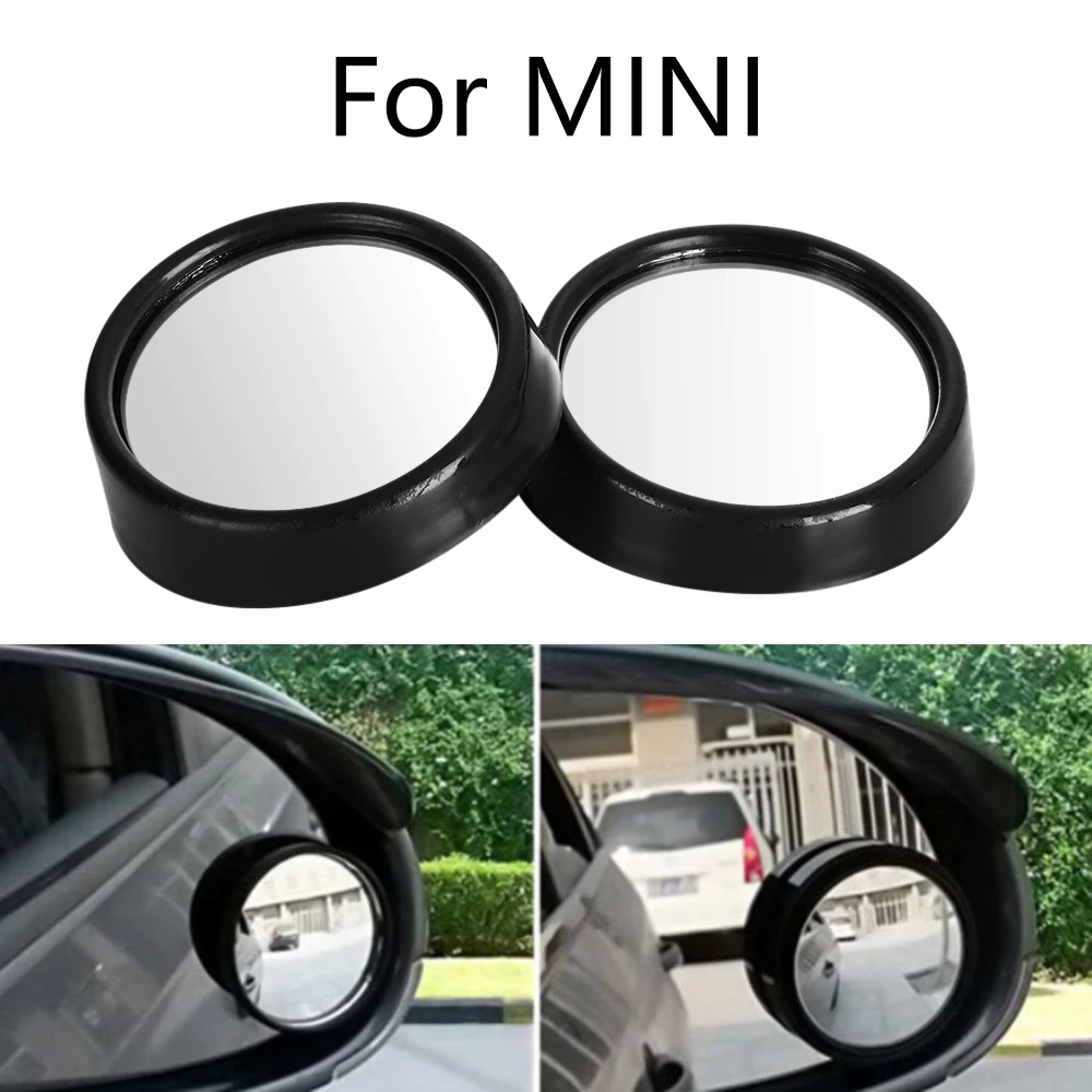 2Pcs Blind Spot Mirror Auto 360° Wide Angle Rear Side View For Car Truck SUV