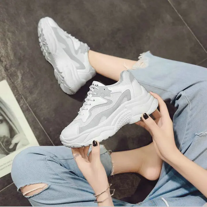 2018-Brand-High-Quality-Sneakers-Shoes-Women-s-Fashion-Casual-Thick-Soled-Mesh-Female-Lace-Up (1)