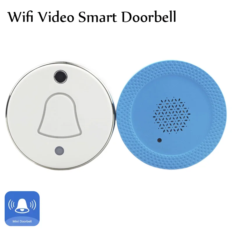 

MSeeAD WiFi Smart Doorphone Doorbell Wi fi Wireless Photo Screenshot System Iphone Android APP Mobile Mini Doorbell