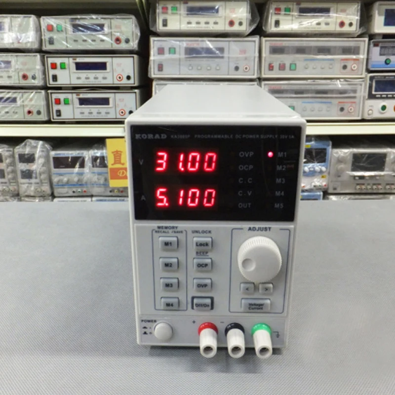 

KA3005D high precision Adjustable Digital DC Power Supply mA 0~30V 0~5A for scientific research service Laboratory