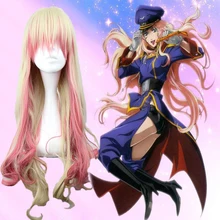 Аниме Макросс косплей парик Шерил Ноум косплэй парики The Super Dimension Fortress Macross Хэллоуин косплэй парики