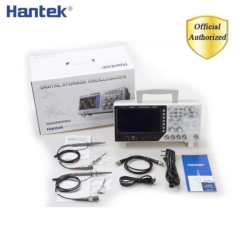 

Hantek DSO4072C 2 Channel Digital Oscilloscope 70MHZ Bandwidth 1GSa/s Arbitrary/Function Waveform Generator 1 Channel