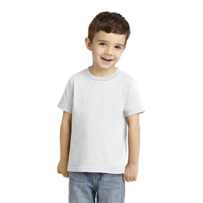 Precious Cargo CAR54T Toddler Core Cotton Tee White - 2 Toddler