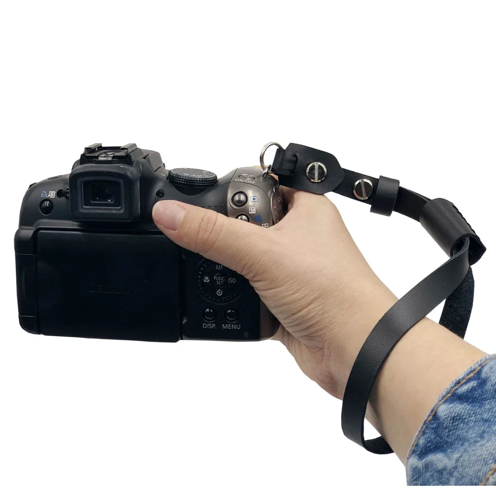 100 шт. кожаный ремень для камеры Sony/Lumix/Nikon/Canon|Ремни камер| |