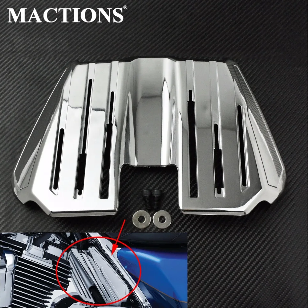 Motorcycle Chrome Spark Plug Wire Cover For Harley Touring Road King