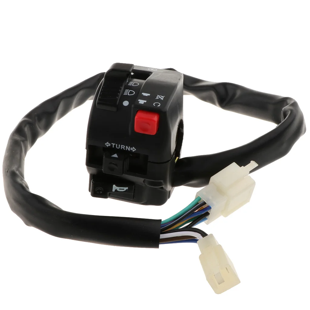 Multi-functions Switch Left Turn Signal Horn Start Choke Switch Handle Button Assembly For ATVs/Quad Wheeler Etc Models