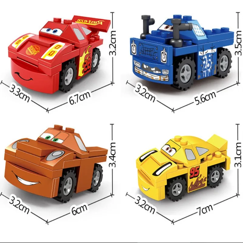 

Random Colors of Automobile Mobilization Compatibie Legoings Building Blocks Kit Toy DIY Educational Children Birthday Gifts