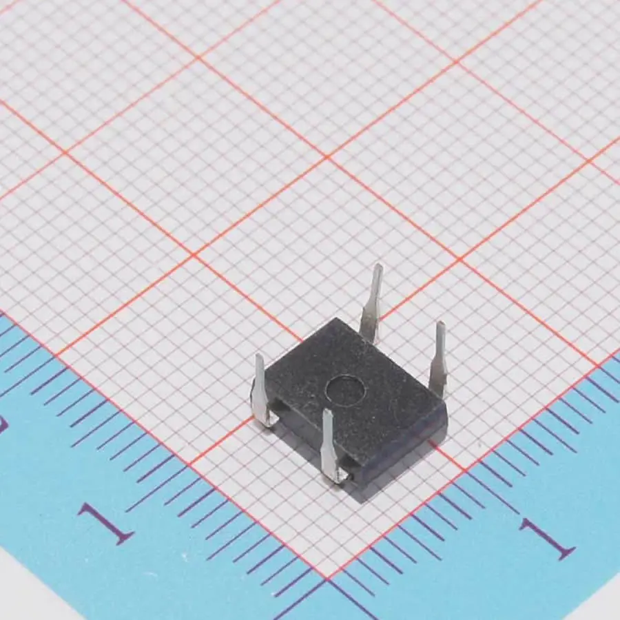 DB107 dip4 dip 1A 1000V Single Phases Diode Rectifier Bridge 50PCS
