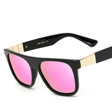 Moda Unisex Vintage gafas de Sol Polarizadas de Mujer Clásica Marca de Diseño de Remaches de Metal Retro Gafas de Sol gafas de sol oculos