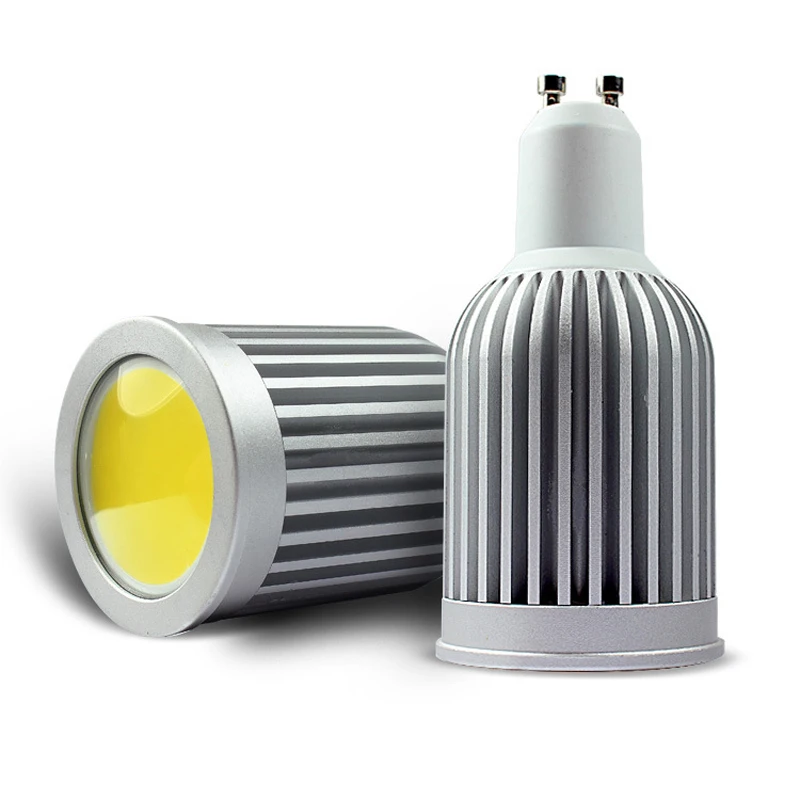 Dimmable Super Bright LED Lamp Bulb COB GU10 E27 5w 7w 9w GU 5.3 Spotlight Warm Cool White led AC220V 110V | Лампы и освещение