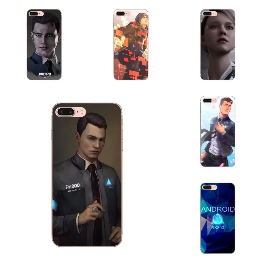 

Detroit Become Human Connor Pattern For Sony Xperia Z Z1 Z2 Z3 Z4 Z5 compact Mini M2 M4 M5 T3 E3 E5 XA XA1 XZ Premium