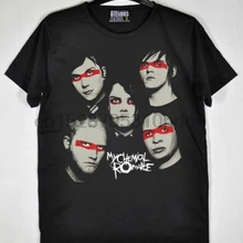 My Chemical Romance Mcr Gerard Way Ray Toro Frank Iero темно-серые футболки с рукавом s-xxl Harajuku топы