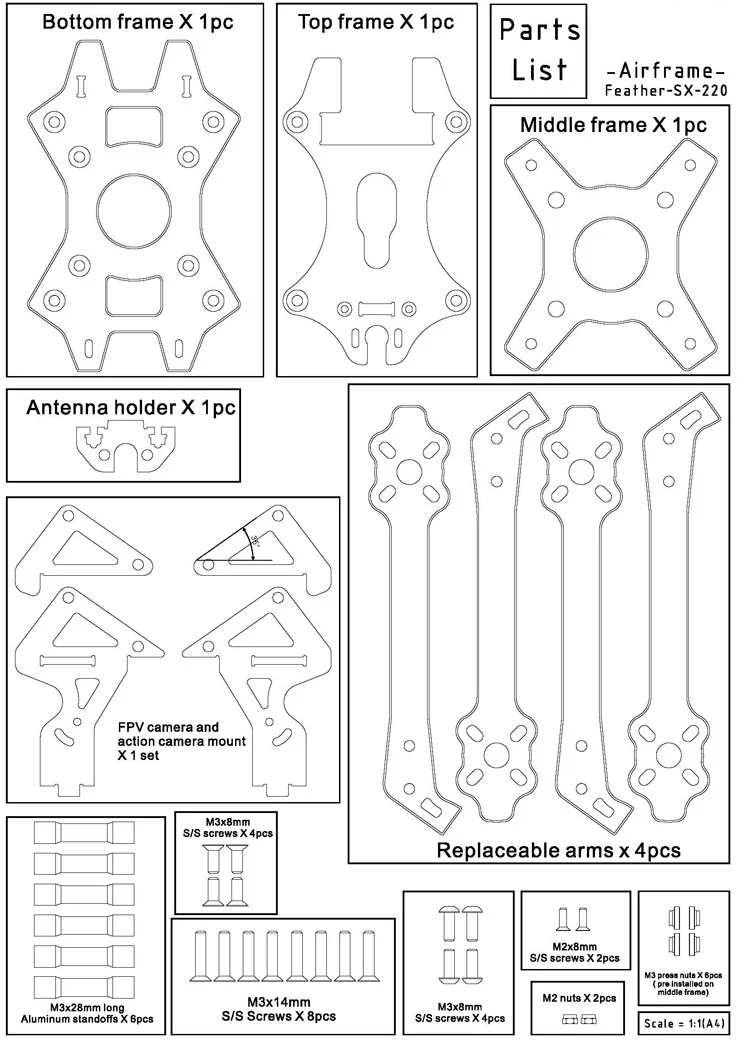 Перо SX-220 ARF