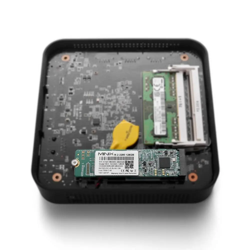 Мини ПК MINIX NEO N42C 4 официальный Windows 10 Pro 64 бит ГБ/32 ГБ гигабитный Wi Fi USB 3 0 Pentium N4200
