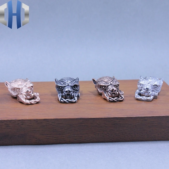 

Beast Head Umbrella Rope Buckle Quick Shackle Quickly Hung Buckle Hand Rope Buckle Keychain EDC Accessories New Paracord