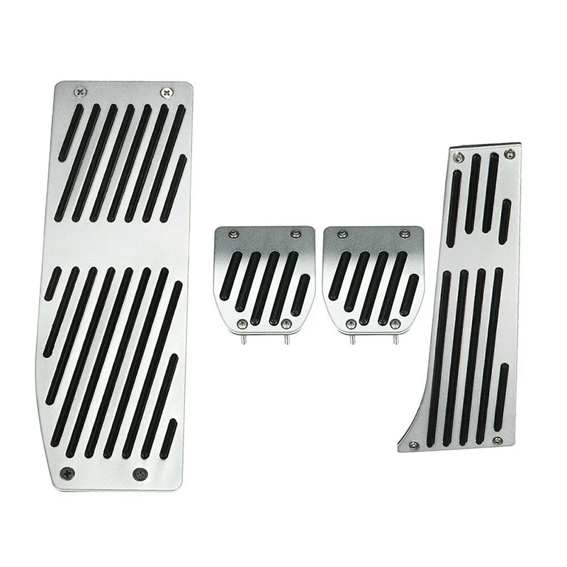 

4Pcs For BMW E30 E36 E46 E87 E90 E91 E92 E93 M3 Replacement Manual Footrest Pedals Cover Gas Durable