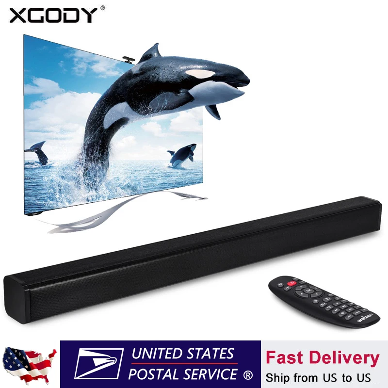 

XGODY E20 Soundbar TV Sound Amplifier Speaker Bluetooth Audio Receiver Sound System Enceinte Caixa de som Portable Column for PC