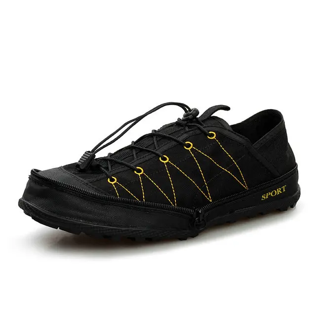 Zipper Quick Dry Outdoor Walking Sneakers Portable Women Shoe Breathable Casual Hiking Trail Climbing Pocket Shoes Men Zapatillas Hombre (17)