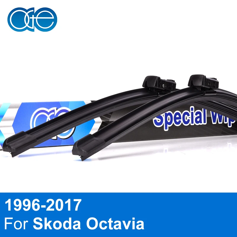 Oge Front And Rear Wiper Blades For Skoda Octavia 2 3 A5 A7 1996-2017 Windshield Rubber Car Accessories High Quality
