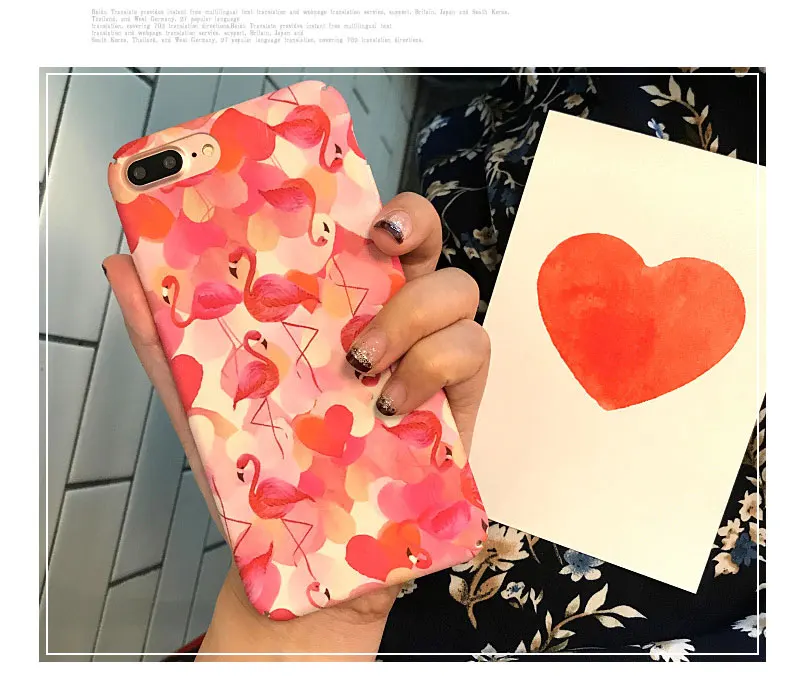Flamingo Luxury Case For iPhone 8 8plus 7 7 Plus Cases Clear Phone Case For iphone 6 s 6s Plus X XR XS Max Cases Cover Coque Bag (9)